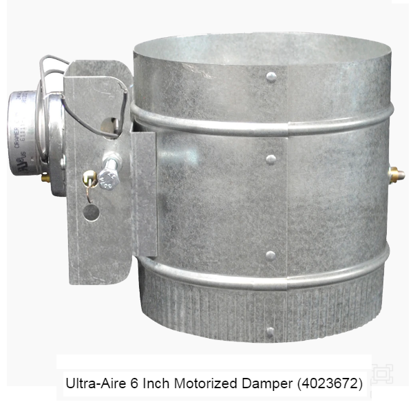 Ultra Aire 6 Inch Motorized Damper